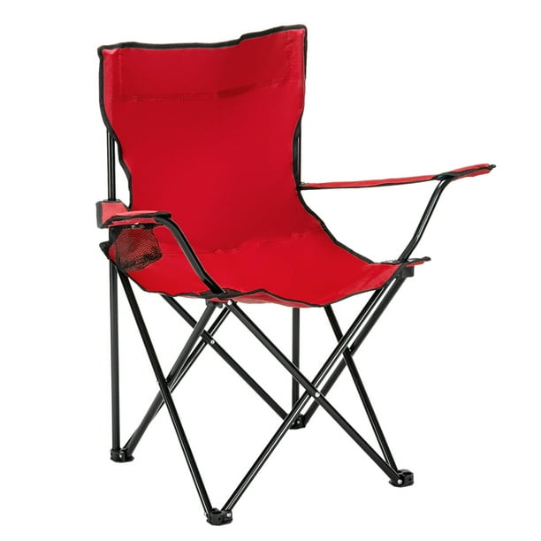 Folding Chair for Outdoors, HeavyDuty Portable Camp Chair, 600D Oxford Outdoor Chair Lawn Chair