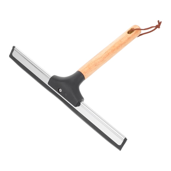 RENACLIPY Shower Squeegee with Short Rod, Assorted Colors for Household Glass, Tile, Wood Cleaning, 1 Piece