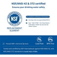 thumbnail image 2 of Aqua Crest NSF Certified Water Filter for Pur RF9999 PFM350V PFM150W 6 Pack, 2 of 7