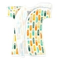 thumbnail image 2 of Perfectly Preemie Boy’s & Girl’s Open-Shoulder Bamboo NICU Gown (Preemie-0/3 months), 2 of 2