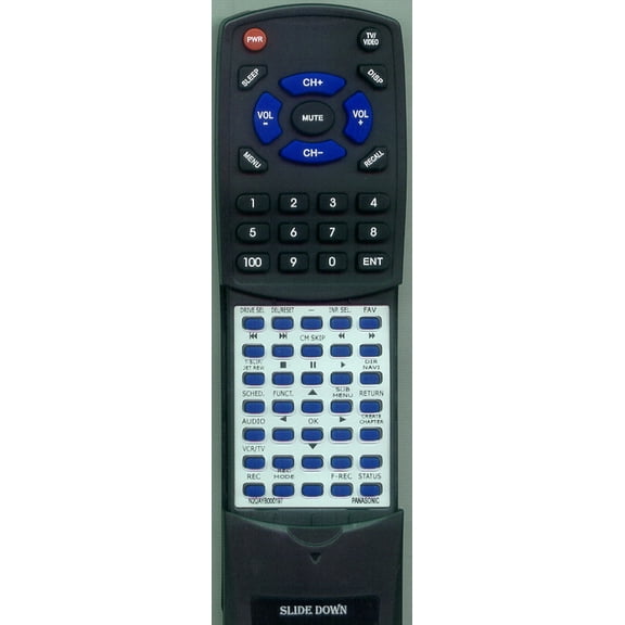 Replacement Remote for PANASONIC RTN2QAYB000197, N2QAYB000197, AYB000197, DMREZ48K, DMREZ48VE, DMREZ48V, DMREZ48VK, DMREZ485V, DMREZ485VK