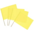 thumbnail image 1 of HLONK 4 Pcs Referee Flag Kids Football Soccer Colored Flags Hand Wood Child, 1 of 6