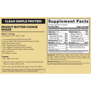 Clean Simple Eats Simply Vanilla Protein Powder