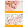 thumbnail image 7 of 3D Oil Painting Savings Book for Cash Storage, 100 Day Envelope Challenge Binder for Budgeting, Portable Money Organizer, Pink, 7 of 7