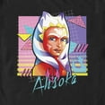 thumbnail image 2 of Men's Star Wars Rebel Ahsoka Graphic Tee Black 3X Large, 2 of 5