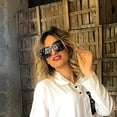 thumbnail image 2 of Gafas de sol polarizadas cuadradas de gran tamaño para mujer, modernas, con montura brillante, para conducir al aire libre, con protección UV, 2 of 6