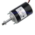 thumbnail image 2 of CHANCS 12V 3500RPM Permanent Magnet DC Motor 30W CW/CCW Reversible Electric Gear Motor High Speed Low Noise DC Adjustable-Speed Motor for DIY Generator, 2 of 7