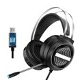 thumbnail image 1 of Auriculares para juegos Auriculares portátiles con reducción de ruido y auriculares USB con cable de 3,5 mm con micrófono, versión 7.1 Speravity EL000115-03B, 1 of 2