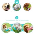 thumbnail image 6 of Portable Pet Water Bottle, 500ml Leak-Proof Travel Dog Cat Water Dispenser With Foldable Bowl, BPA-Free Pet Drinking Bottle For Outdoor Use, 6 of 7