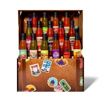 【極希少✨送料無料】ホットスタッフLEGZAS 4本セット ざわざわ！① World Wide Hot Sauce Sampler - 30Pk Mini Gift Set - Walmart.com