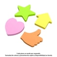 thumbnail image 3 of Notas adhesivas Pen + Gear de figuras, varios colores,  1 block con 100 hojas, 3 of 4