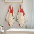 thumbnail image 4 of SKYSONIC Strawberry Soft Hand Towels set of 2, Absorbent Bath Towel Decorative Fingertip Towels for Bathroom Hotel,14.4 x 28.3 inch, 4 of 7