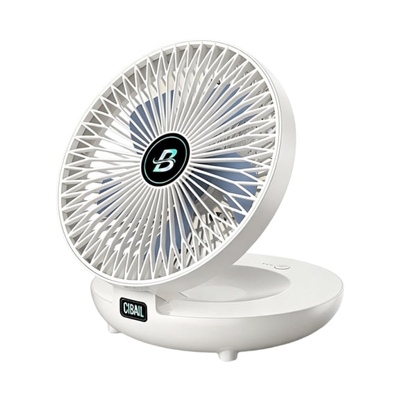 Clearance Sale! | Quiet Oscillating Portable Desk Fan, Foldable Dual Use Table & Wall Mount Cooling Fan For Bedroom Home Indoor Use