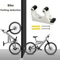 thumbnail image 4 of Greeniant Gancho de bicicleta Soporte de plástico Perchas portátiles Fuera de Bicicleta de montaña Ciclismo Carreras Estacionamiento Hebilla Rack Blanco Type3 NO3 Greeniant OD021874-01, 4 of 6