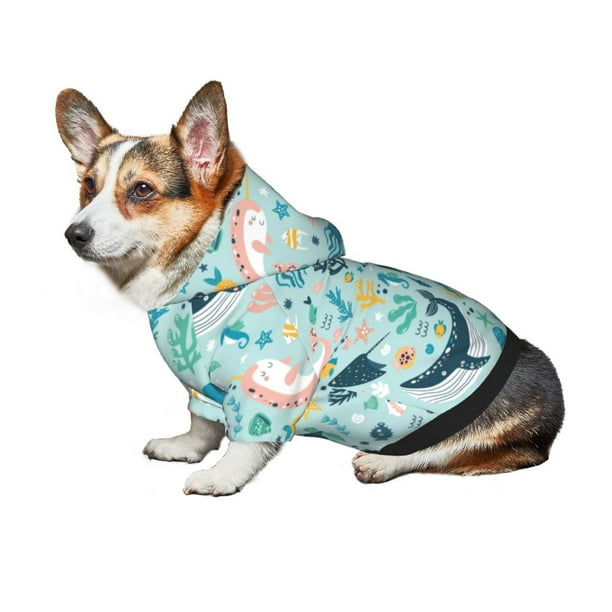 Fotbe Sea Animal Sudadera con Estampado para Perros Pequeños - Main Image