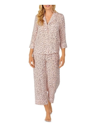 allbrand365 designer Charter Club Womens V-Neck T-Shirt & Flannel Pants  Pajama Set 