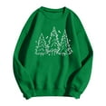 thumbnail image 6 of Christmas Tree Sweatshirts for Women 2025 Long Sleeve Crewneck Pine Tree Graphic Sweatshirt Xmas Holiday Pullover Tops, 6 of 7