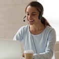 thumbnail image 2 of OTM Monaural Headset USB Headset - Mono - USB - Wired - Over-the-head - Monaural - Omni-directional Microphone, 2 of 4