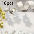 thumbnail image 4 of Cuentas de Madera en Estrella de 10x38 Mm con Agujero Blanco para Decoración Del Hogar, Suministros de Bricolaje Macarena Perlas en forma de estrella, 4 of 7