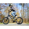 thumbnail image 3 of Kent Rampage BMX Child Bicycle, 18" Wheels, Kids Ages 6-12 Years, Gold and Black, 3 of 11