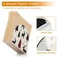 thumbnail image 5 of Yayeee Napkin Holder for Table Kitchen Paper Tissue Organization, Christmas Plaid Forest, 5 of 8