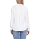 thumbnail image 3 of Camisa de botón con cuello INSPIRE CHIC de manga larga para mujer 2025 Blusa casual de negocios Talla XS Blanca, 3 of 6