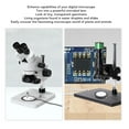thumbnail image 4 of Microscope Bottom Light Source, US Plug 90-260V LED Microscope Camera Bottom Light Round 35000lx Maximum Illuminance  for Examining Slides for Amateurs, 4 of 7
