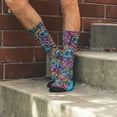 thumbnail image 5 of Taylor Reinhold Aloha Owl Crew Socks, 5 of 6