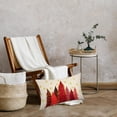 thumbnail image 5 of Red Christmas Lumbar Pillow Covers 12x20 Inch Set of 2 Santa Tree Gold Snowflake Xmas Rectangular Throw Pillows For Couch Winter Holiday Pillow Cases Farmhouse Home Decor For Sofa Porch Outdoor, 5 of 6