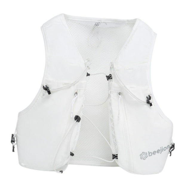 Mochila de hidratación para correr para hombres y mujeres, ideal para deportes al aire libre y escalada. Blanco
