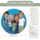 thumbnail image 2 of El mundo de Nina-theme Fitted Round Tablecloths Elastic Edged Table Covers Waterproof Table Cloth for Kitchen Holiday Party Tables Decor 120cm, 2 of 6