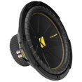 thumbnail image 2 of Kicker 50CWCD124 CompC 12" Subwoofer, Dual 4-Ohm with Speaker Wire Bundle, 2 of 7