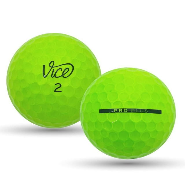 Mulligan - 72 balles de golf récupérées Vice 5A, Vert