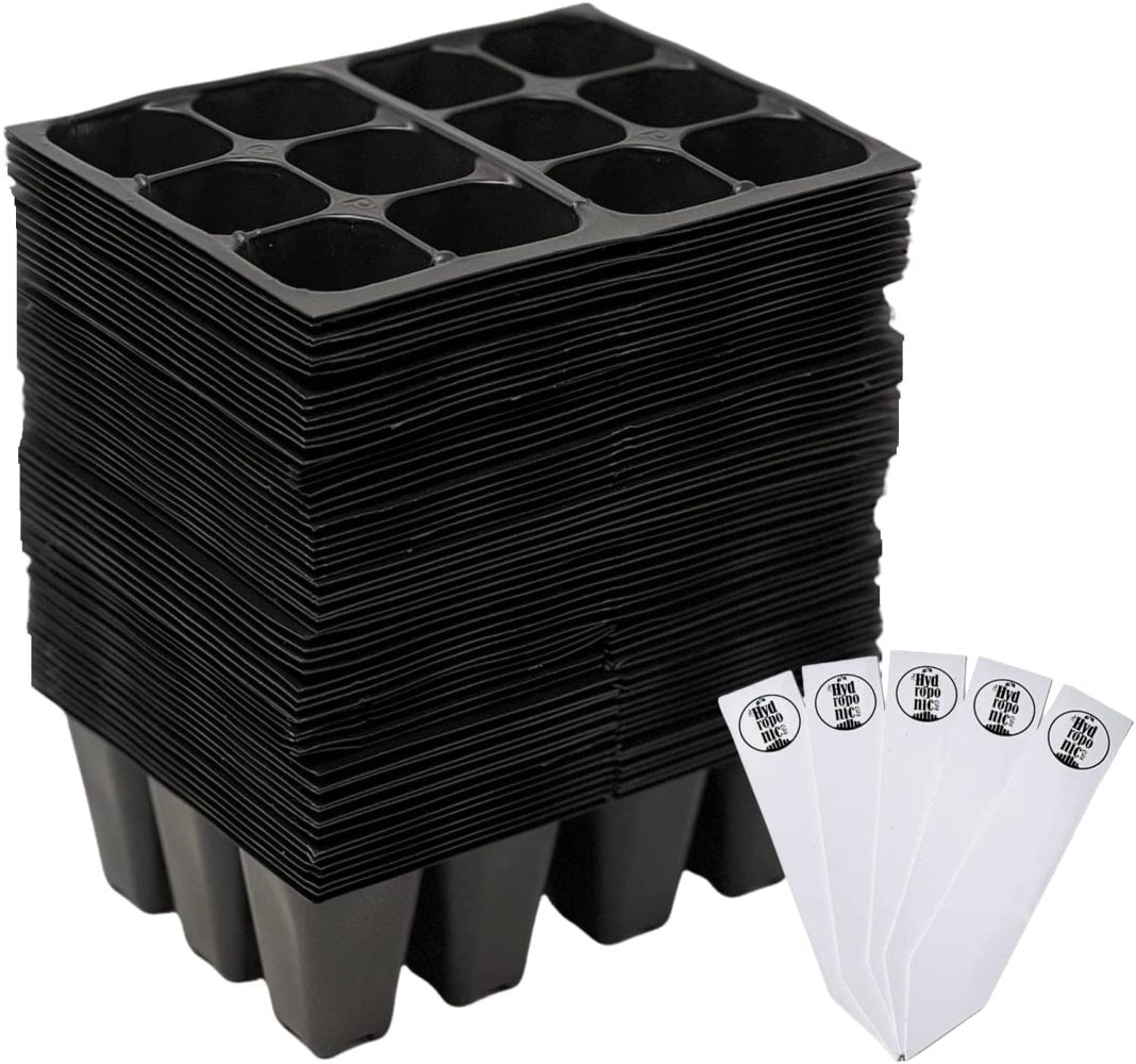 Plant Seedling Trays (Pack of 120 Trays 720 Cells Total) + THCity