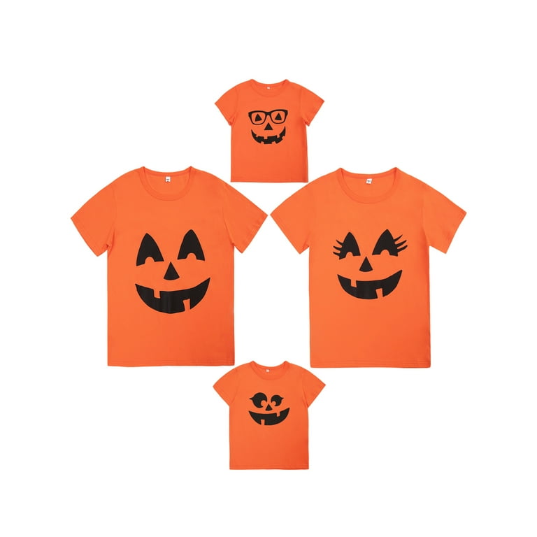 family pumpkin shirts