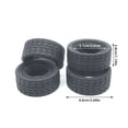 thumbnail image 3 of Rueda de llanta de plástico de la piel del neumático del modelo 1/18 Control remoto Accesorios para automóviles Reemplazo para WLTOYS A949 A959 A969 A979 K929 4pcs Noticed FN001326-00, 3 of 6