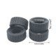 thumbnail image 3 of Rueda de llanta de plástico de la piel del neumático del modelo 1/18 Control remoto Accesorios para automóviles Reemplazo para WLTOYS A949 A959 A969 A979 K929 4pcs Inevent FN001326-00, 3 of 6