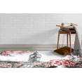 thumbnail image 3 of View Rug, Salon Rugs, Abstract Landscape Rug, Wedding Rugs, Home Decor Rug, Fink Flower Rugs, Bridesmaid Gift Rug, Home Decor, Large Rugs, 1.7'x2.3' - 50x70 cm, 3 of 8