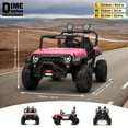 thumbnail image 3 of VOLTZ TOYS 24V 2 Seater Electric UTV Ride-On Car for Kids – Remote Control Jeep Style Buggy, 3 of 6