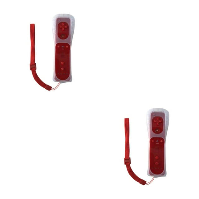 mmirethe Experience Seamless Gaming With Plus Gamepad Easy Operation Exquisite Craft Wireless Remote Gamepad red 2Set