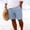Light Blue, variant on BRGZLK Men's Jean Shorts Solid Color Big and Tall Elastic Waisted Baggy Jorts Drawstring Plus Size Relaxed Fit Five Quarter Shorts