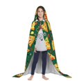 thumbnail image 3 of Honeii Pizza Print Poncho Cape, Cloak Coat, Snuggly Hooded Wearable Blanket, Hooded Cape For Teenagers,Halloween Costumes-Large, 3 of 7