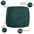 thumbnail image 5 of Classic Accessories Ravenna® Patio Back Cushion Slip Cover - Durable Outdoor Cushion, Mallard Green, 25"W x 22"H x 4"Thick, 5 of 15