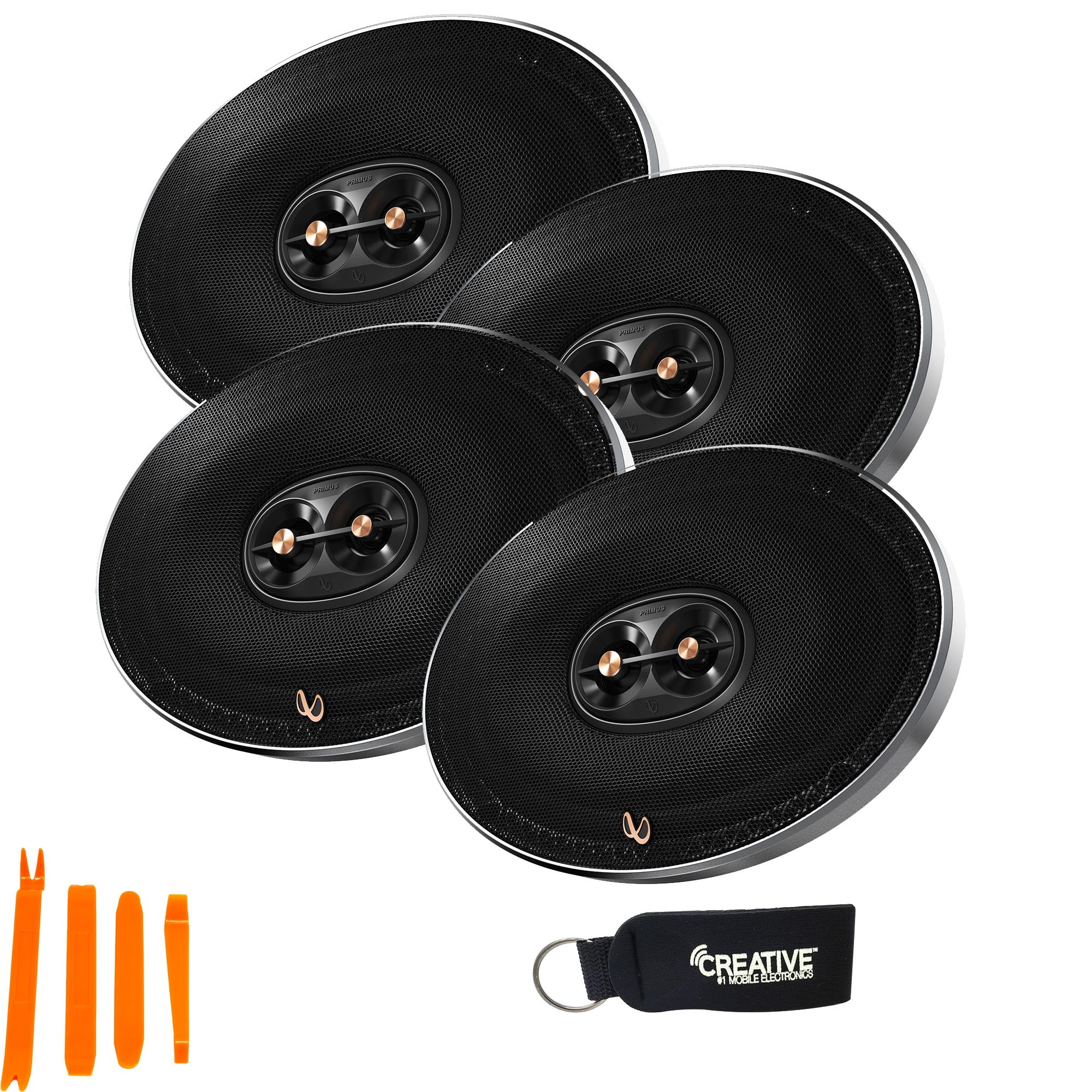 Infinity Reference REF-9633IX 6x9 3-Way Coaxial Speakers (300