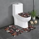 thumbnail image 1 of Juego de alfombras de baño de 3 piezas del equipo Cardinals Alfombra antideslizante para baño de 24 x 16 pulgadas, 1 of 7