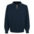 thumbnail image 5 of Victory Outfitters Victory Men's Brushed Fleece 1/4 Zip Pullover Charcoal Medium, 5 of 5