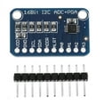 thumbnail image 1 of ADC Board,1pc 16‑Bit I2C ADC Analogto Digital Module ADC Precision Engineered, 1 of 14