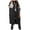 Z02-Black, variant on FUZHIQ Womens Puffer Vest Winter Hooded Collar Sleeveless Cropped Jackets Button Fall Zip Up Loose Coat Outerwear with Pockets Blue