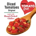 Red Gold Tomato Love Original Green Chilies Petite Diced Tomatoes, 10
