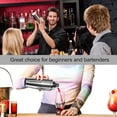 thumbnail image 5 of 24 oz Cocktail Shaker Bar Set - Professionell Margarita Mixer Drink Shaker och Mätning Jigger & Mixing Sked Set i Bartender Sil Martini Kit, 5 of 5